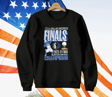 MAVS Finals 20233-24 Western Conference Champions T-Shirt