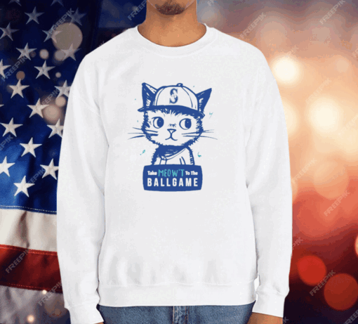 Mariners Take Meow’t to the Ballgame T-Shirt