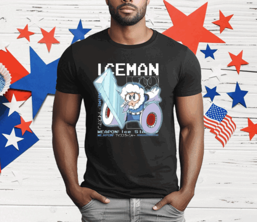 Mega Man Capcom Iceman Large T-Shirt