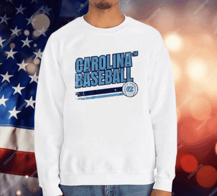 NORTH CAROLINA TAR HEELS RETRO BASEBALL T-Shirt