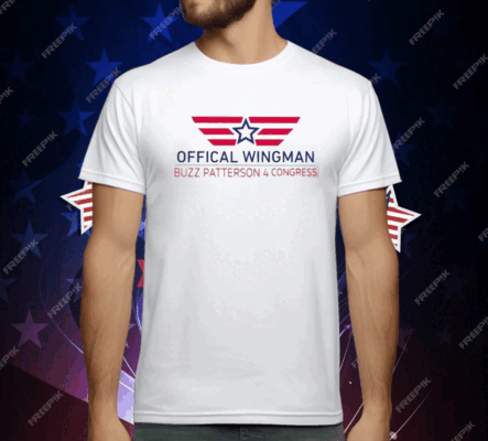 Official Wingman Buzz Patterson 4 Congress T-Shirt