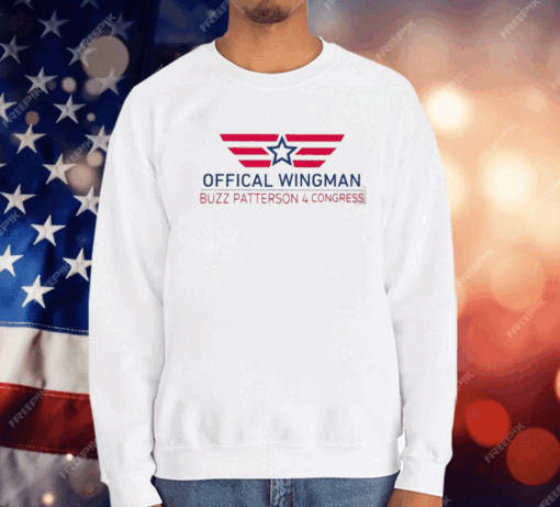 Official Wingman Buzz Patterson 4 Congress T-Shirt