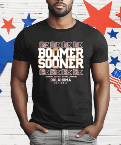 Oklahoma Sooners Softball Boomer Sooner 8x National Champions Shirt