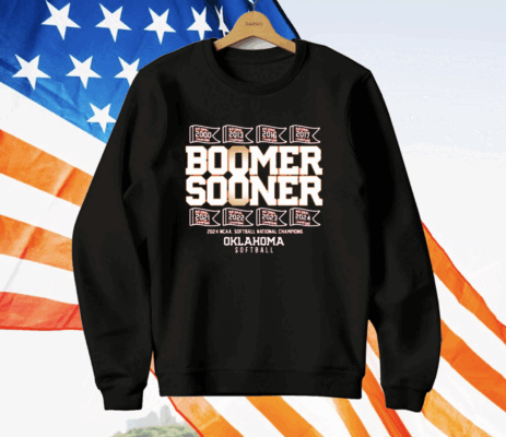 Oklahoma Sooners Softball Boomer Sooner 8x National Champions Shirt