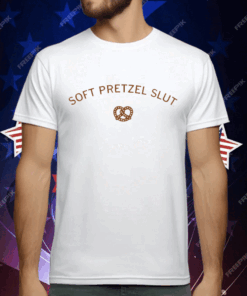 PRETZEL SLUT MUSCLE CROP TOP T-Shirt