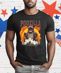 Poozilla Explosive Monstrous Diarrhea Poop Meme T-Shirt