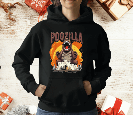 Poozilla Explosive Monstrous Diarrhea Poop Meme T-Shirt