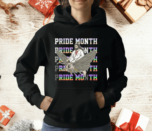 Pride Month Ride Moth T-Shirt