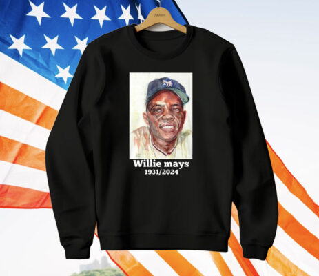 Rest in Peace Willie Mays 1931 2024 T-Shirt