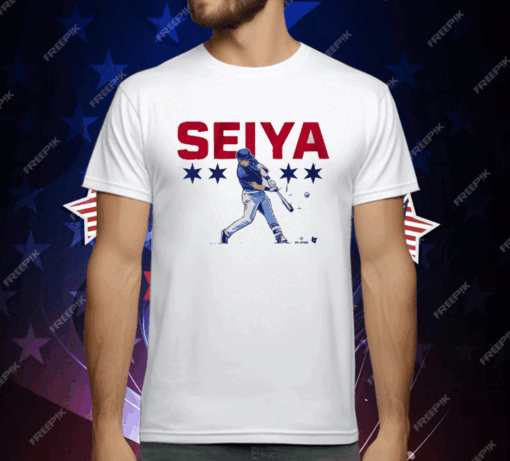 SEIYA SUZUKI SLUGGER SWING T-Shirt