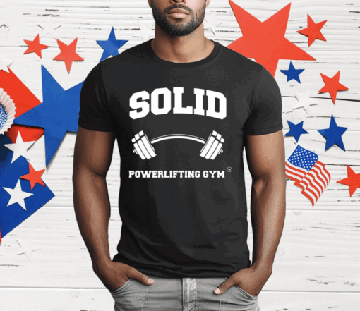 Sold Powerlifting Gym T-Shirt