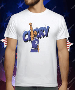 Steph Curry Golden State Caricature T-Shirt