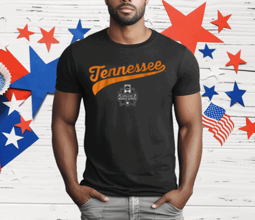 TENNESSEE BASEBALL 2024 COLLEGE WORLD SERIES T-Shirt