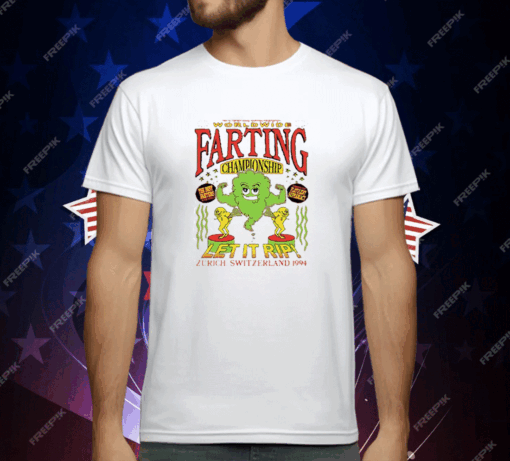 The International Farting Federation Worldwide Farting Championship T-Shirt