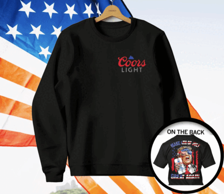 Trump Coors Light Make 4th Of July Great Again T-Shirt