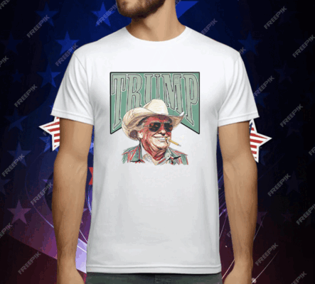 Trump Cowboy Western Make America Great T-Shirt