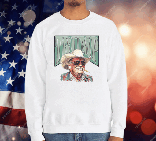 Trump Cowboy Western Make America Great T-Shirt