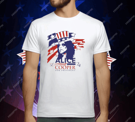 Vote For Alice Cooper 2024 T-Shirt