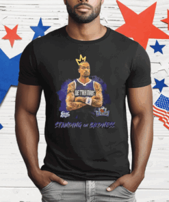 We Talk Dallas Mavericks Standing On Bidness T-Shirt