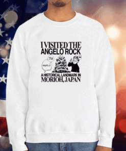 Yo Angelo I Visited The Angelo Rock A Historical Landmark In Morioh Japan T-Shirt