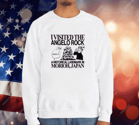 Yo Angelo I Visited The Angelo Rock A Historical Landmark In Morioh Japan T-Shirt