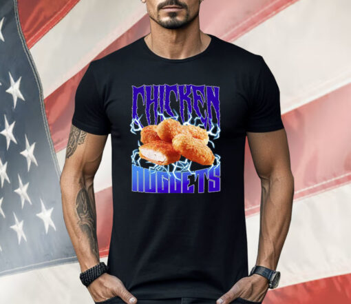 Chicken Nuggets Heavy Metal Shirt