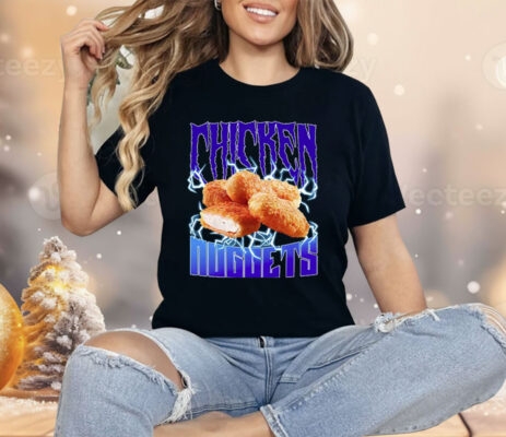 Chicken Nuggets Heavy Metal Shirt