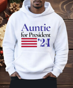 Auntie For President 2024 Kamala Harris Shirt