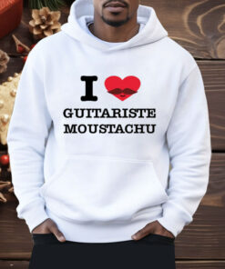 I Love Guitariste Moustachu Shirt