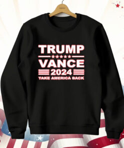 Trump Vance 2024 Take America Back President VP Election T-Shirt