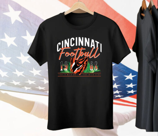 Cincinnati Football 1968 Take A Walk On The Wild Side T-Shirt