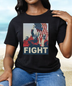 Trump Fight Iconic Tee Shirt