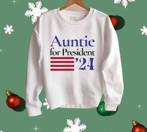 Auntie For President 2024 Kamala Harris Shirt