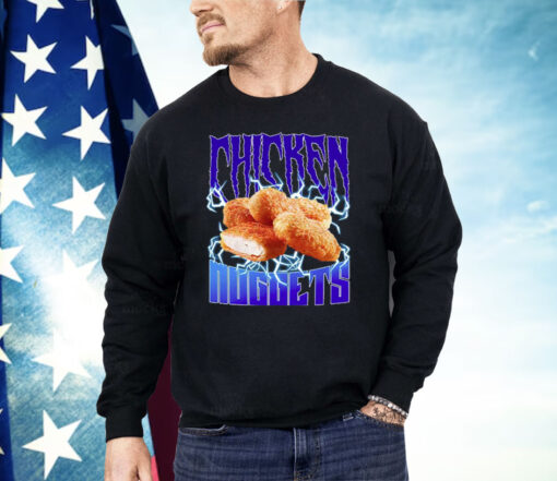 Chicken Nuggets Heavy Metal Shirt