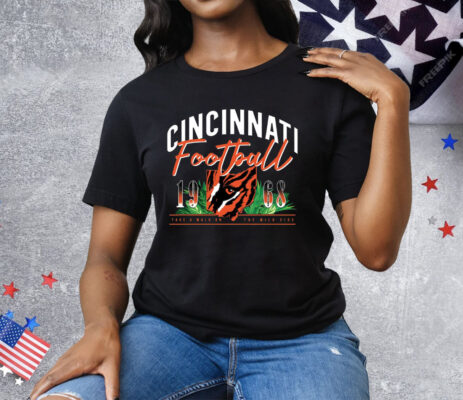 Cincinnati Football 1968 Take A Walk On The Wild Side T-Shirt