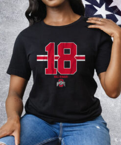 OHIO STATE FOOTBALL WILL HOWARD 18 Tee Shirt