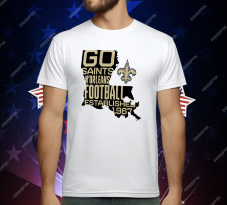 New Orleans Saints Fanatics Hot Shot State T-Shirt