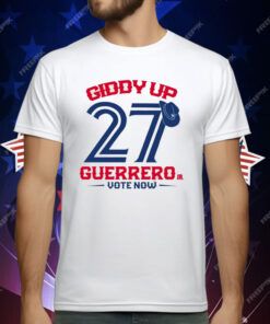 Blue Jays Giddy Up 27 Guerrero T-Shirt