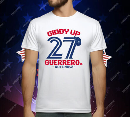 Blue Jays Giddy Up 27 Guerrero T-Shirt