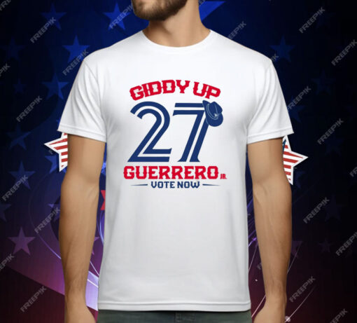 Blue Jays Giddy Up 27 Guerrero T-Shirt