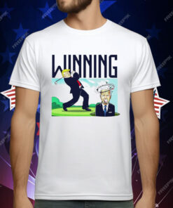 Winning Trump and Biden golf T-Shirt