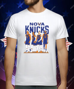 Jalen Brunson Josh Hart Mikal Bridges Donte Divincenzo Nova Knicks T-Shirt