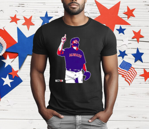 Kenley Jansen Always Up Never Down T-Shirt