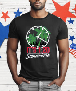 It’s 1:20 Somewhere Chicago Baseball T-Shirt