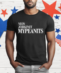 Neon Jorkinit Mypeanits T-Shirt