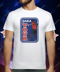 Bukayo Saka On Tour T-Shirt