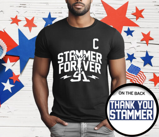 Stammer Forever 91 Thank You Stammer T-Shirt