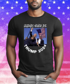 Francis Wolf Legends Never Die Trump 2024 T-Shirt