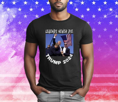 Francis Wolf Legends Never Die Trump 2024 T-Shirt