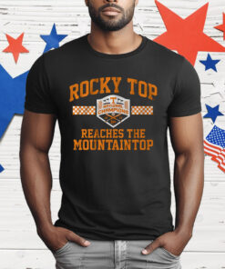 Tennessee Baseball Rocky Top Reaches The Mountaintop T-Shirt